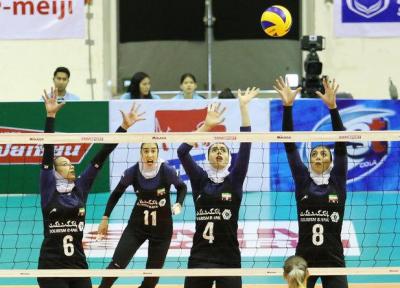 شکست دختران والیبالیست ایران در AVC CUP، سومین دیدار با استرالیا برای عنوان هفتمی