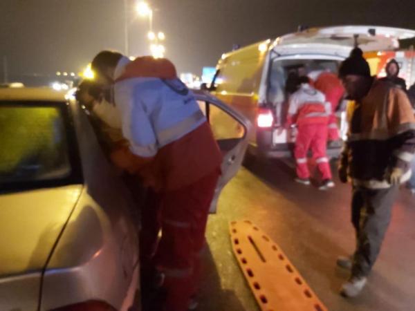 دو کشته و مصدوم در سوانح رانندگی قزوین