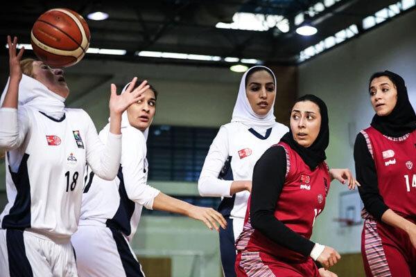 نارسینا تهران در لیگ بسکتبال بانوان سوم شد